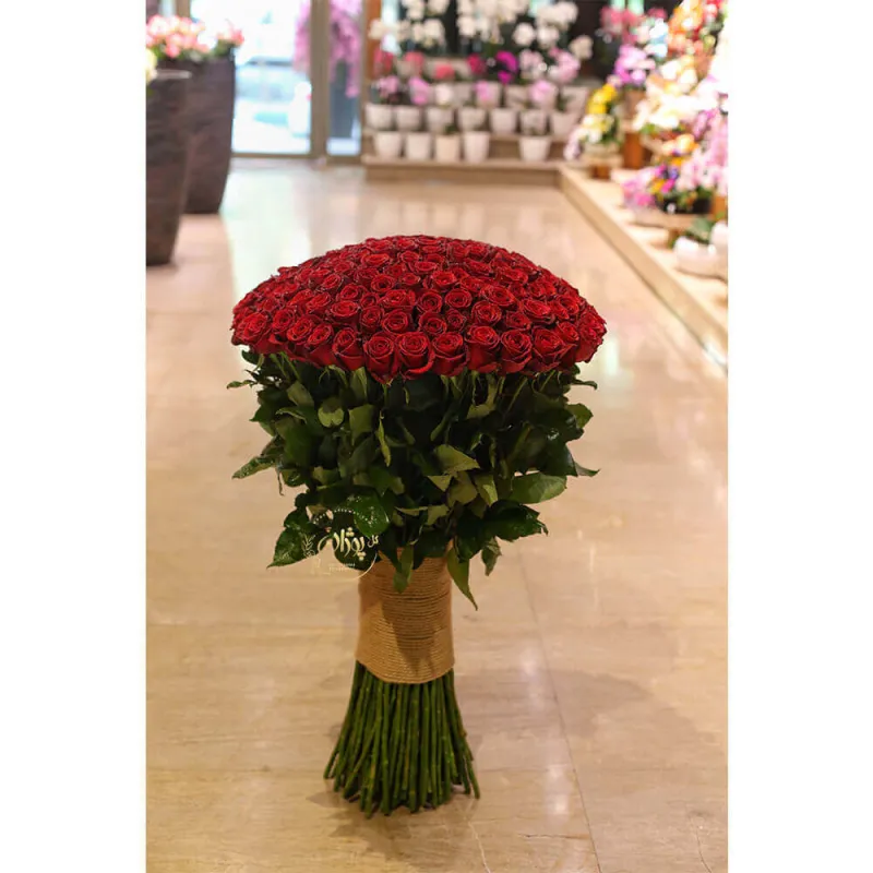 دسته گل رز کد Rd.4