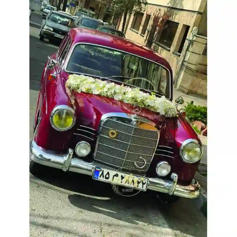 ماشین عروس کلاسیک کد Mc.5